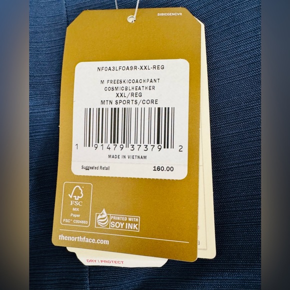 MENS THE NORTH FACE FREESKI COACH PANT - Picture 14 of 15